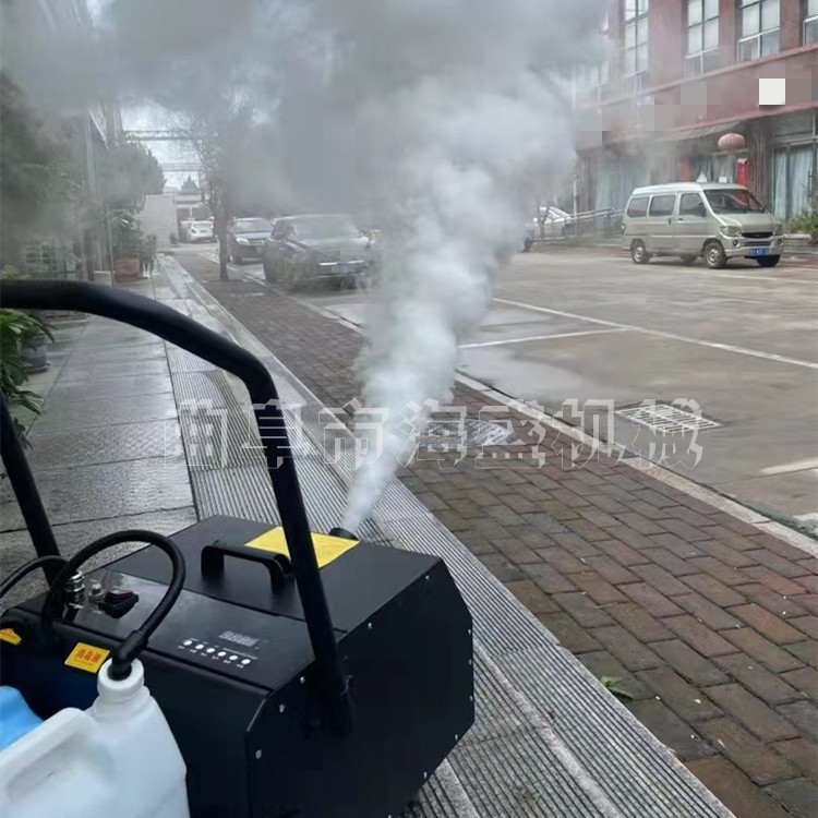 弥雾机 猪场消毒好移动消毒机 悬浮分子消毒机手推电动消毒机