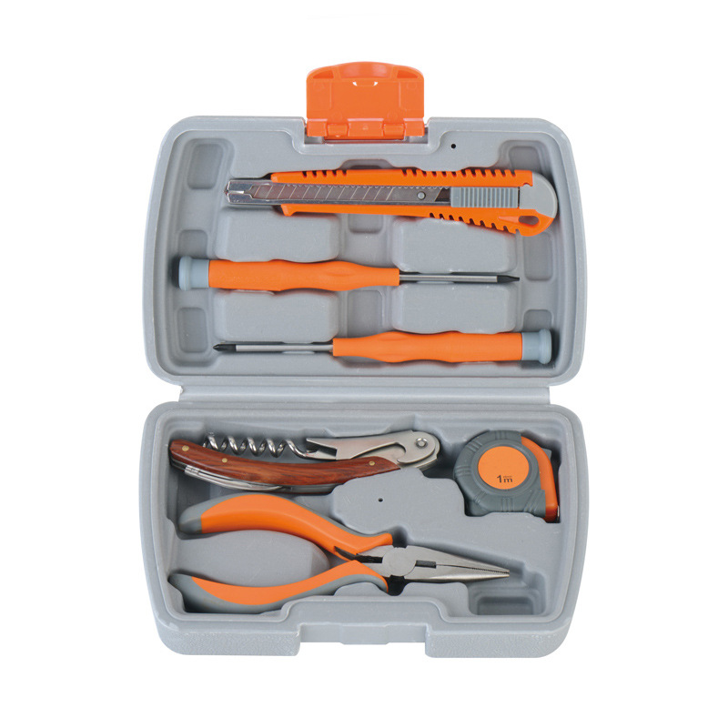 诺顿NORTON家用工具箱 套装 电工组合五金手动工具组套6件套礼品