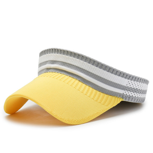 Hat women's summer sunshade hollow hat sun hat summer outdoor sports running topless cap for men