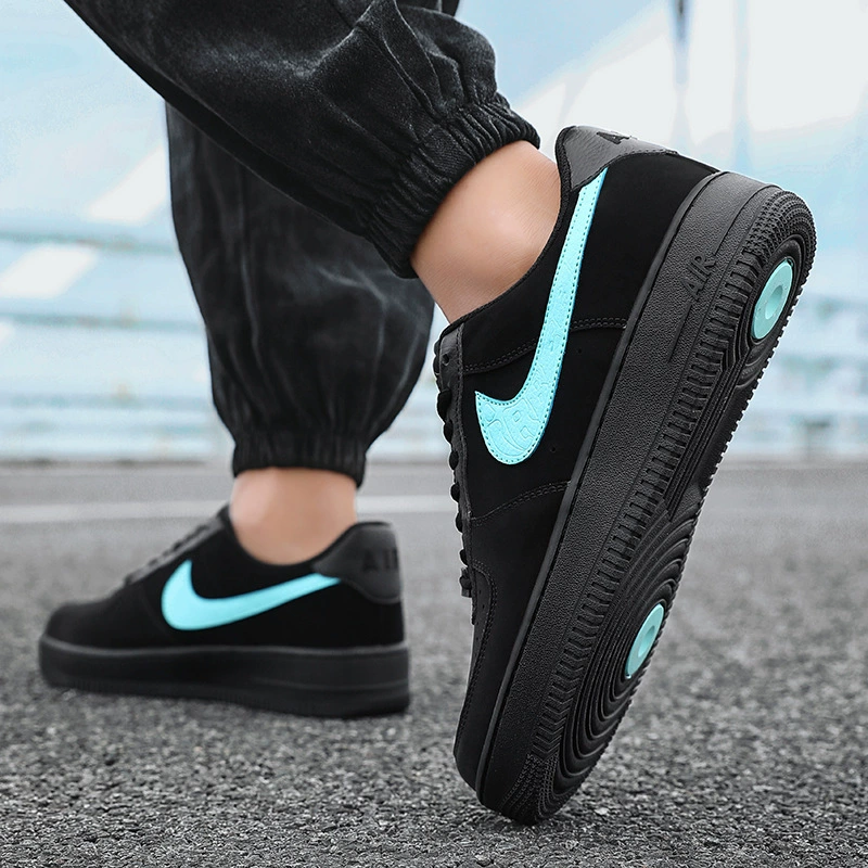 Aj Men's Shoes Air Force One Putian Flagship Milk Coffee Low-Top Af1 Year of the Dragon Limited Sneakers Dunk Three Women's Shoes