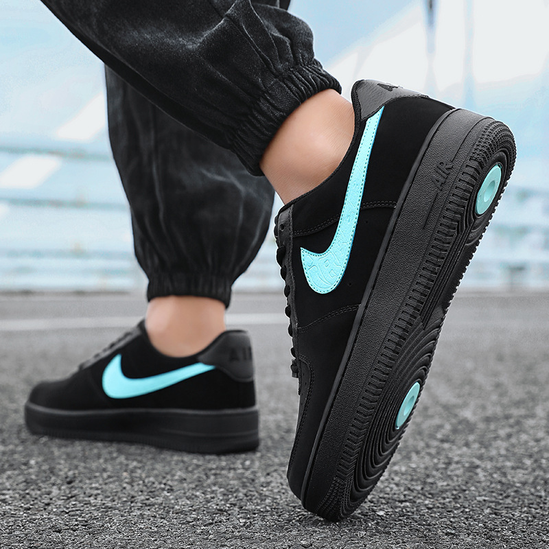 Aj Men's Shoes Air Force One Putian Flagship Milk Coffee Low-Top Af1 Year of the Dragon Limited Sneakers Dunk Three Women's Shoes