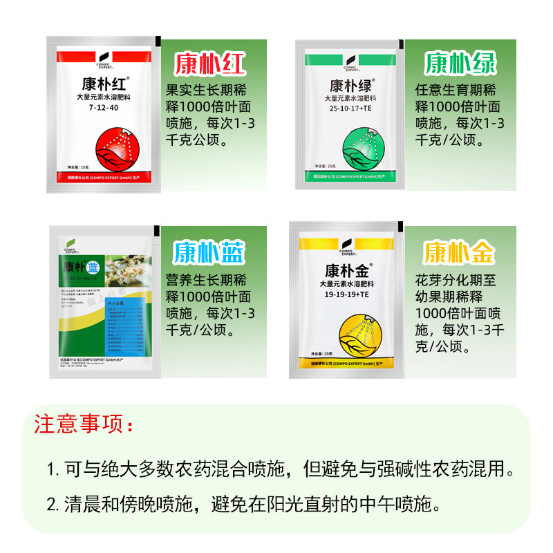 Германия Кан Пухонг Кан Пу Грин Кан Пукин Кан Пу синие фрукты Настоящее большое количество элементов водопроводимых удобрений.