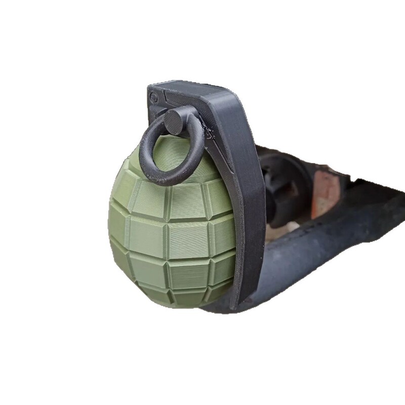 跨境3D打印的玩具手榴弹拖车球帽Hand grenade trailer ball cap|undefined