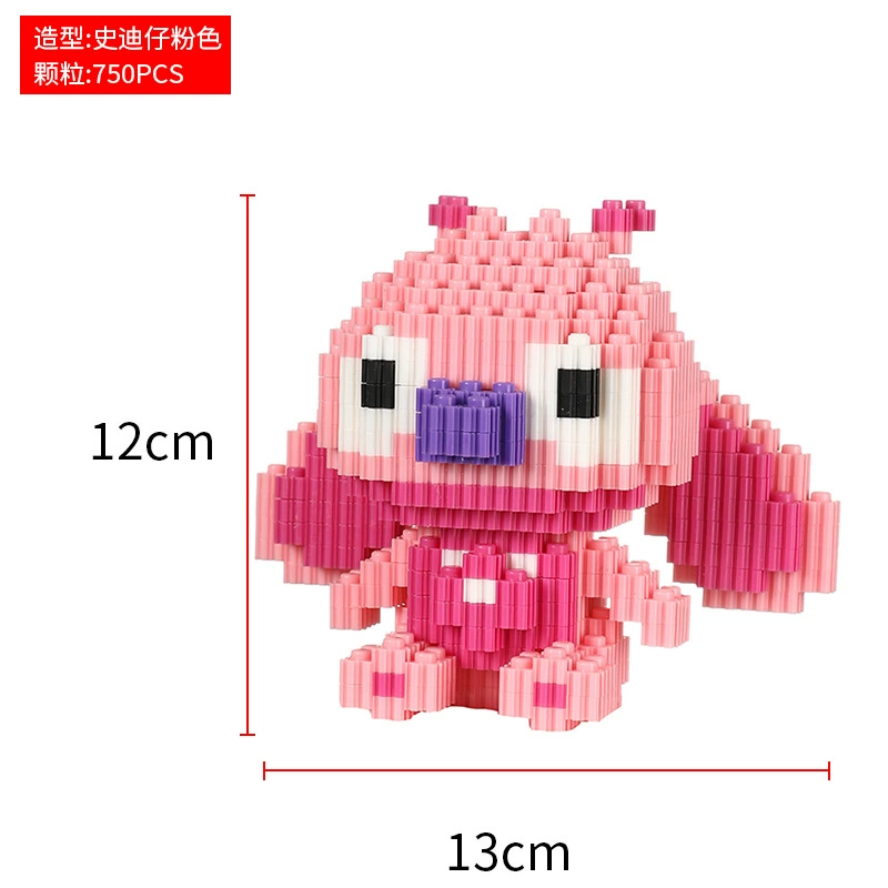 Constructor, cartoon toy, small particles