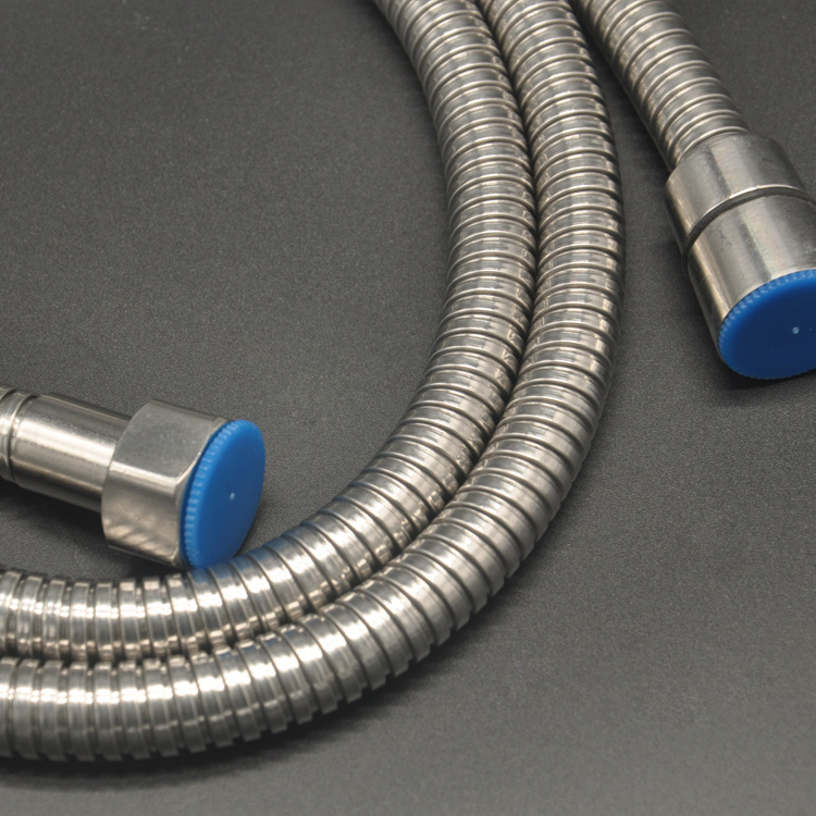 Guangdong Kaiping 304 stainless steel brushed shower head 1.2m hose 1.5m hose 150mm manufacturer wholesale