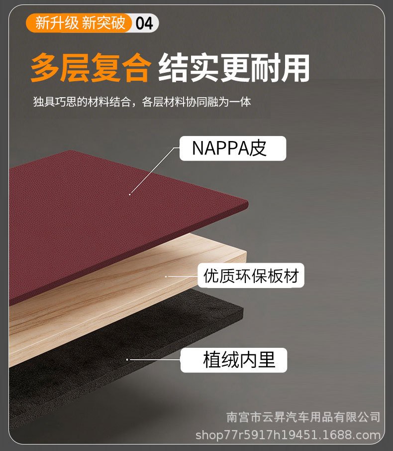 Car-Specific Trunk Storage Box with Magnetic Folding Storage Box, Abs Reinforced Side Panels, Multifunctional Storage
