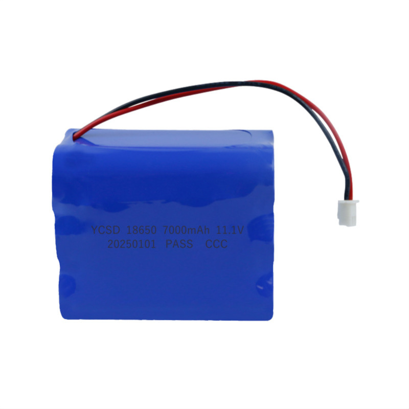 Yuchen 18650 リチウム充電式バッテリーパック 11.1v リチウム電池 3 シリーズ 2 パラレル火災非常灯おもちゃメーカー卸売|undefined