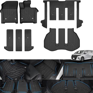 Suitable for TPE car floor mats Suitable for Erffa Alphard 40 series right rudder floor mats Waterproof for special vehicles