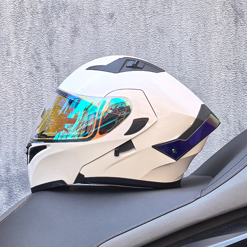 Casco Abierto para Motocicleta Orz Modelo 2025, Certificado DOT, Apto para Todas las Estaciones, Unisex, Seguro para Motociclistas