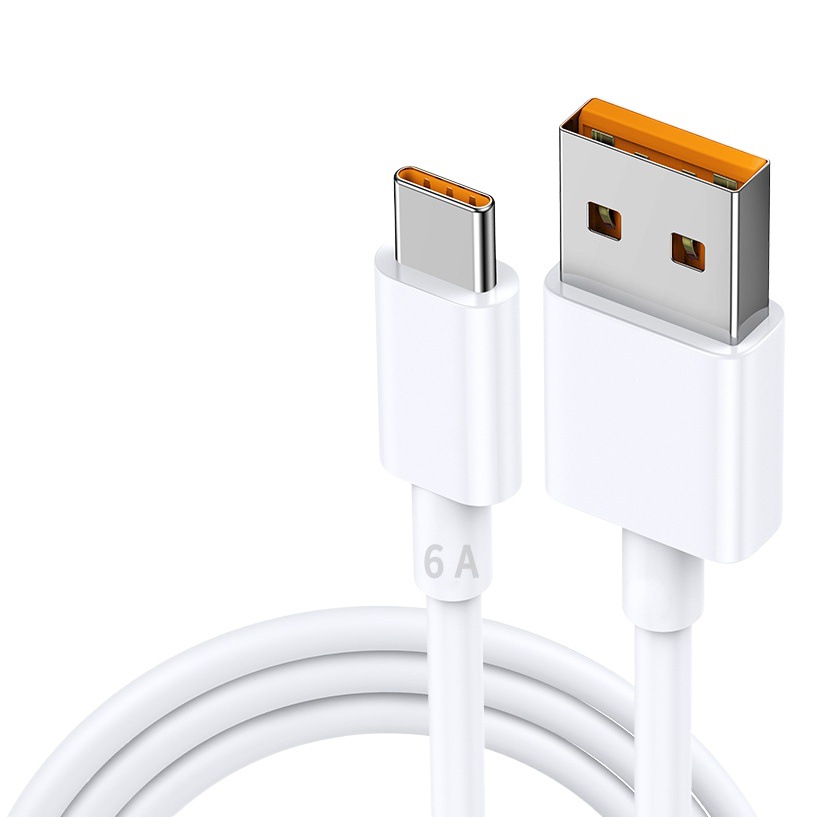 Cable de carga rápida de 120W Cable DE DATOS typec 6A adecuado para Xiaomi 12pro rojo mi K50 versión e-sports Black Shark 4SCIvi