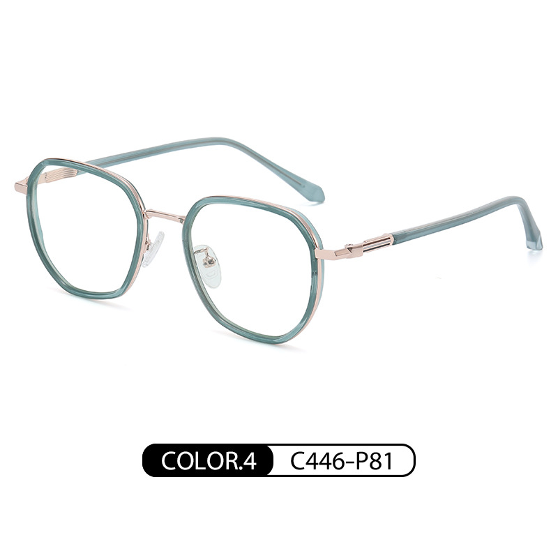 C446-P81 verde/oro transparente