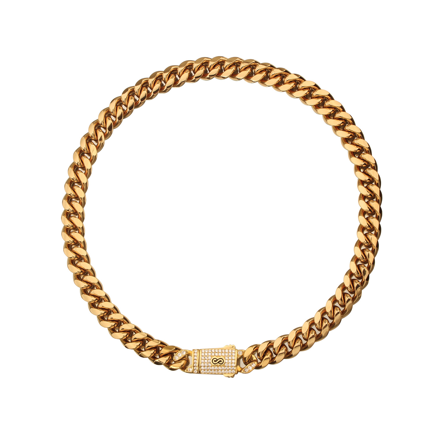 33g Weight Box Clasp Closure Clasp Closure Type Chain Necklace Classification 304 Stainless Steel Chain Material Cuban Link Chain Curb Chain Chain Type 1 Piece Quantity Holiday, Party Occasion 304 Stainless Steel Material Geometric Pattern All Seasons Season Men's Gender Plating Design Hip-Hop, Punk Style Hip-Hop Punk Geometric 304 Stainless Steel Plating Men's Chain Necklace Men Chain Necklaces 15