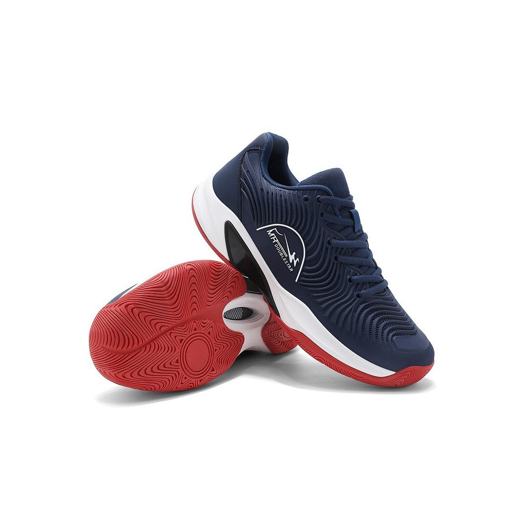 2025 new professional tennis shoes for men and women, breathable, wear-resistant, non-slip, shock-absorbing, KPU hard court training sports shoes