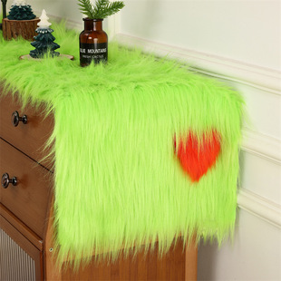 Amazon Dressing Table Table Runner Love Plush Desk Birthday Party Scarf Cover Bedroom Bedside Tablecloth