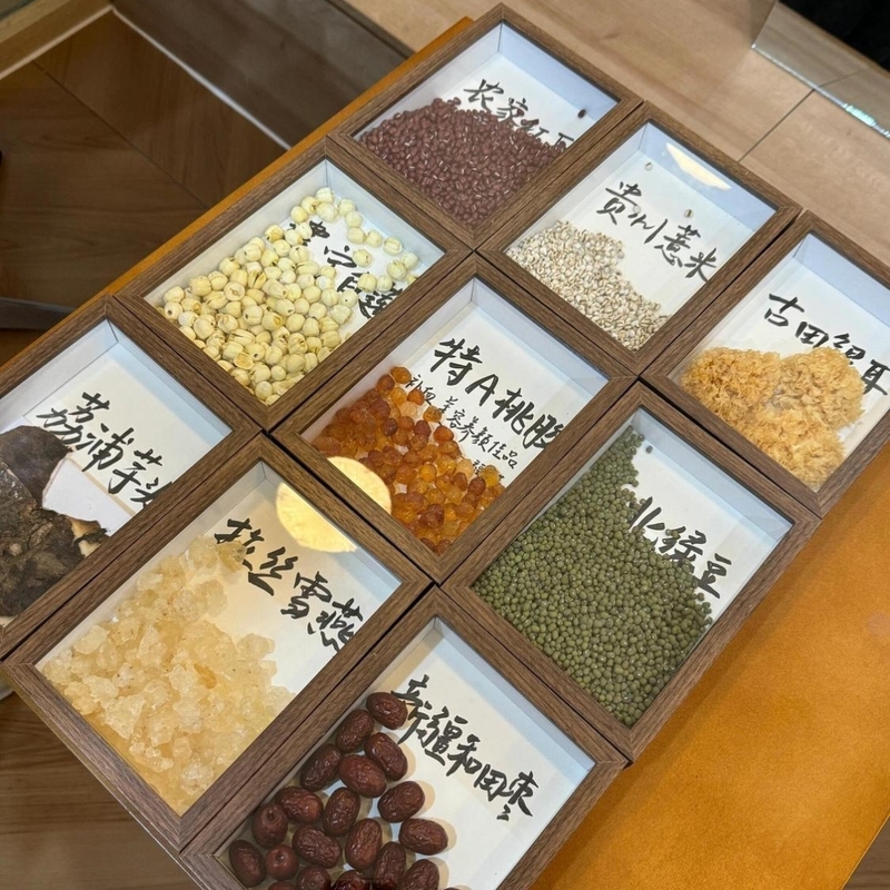 Wooden photo frame, grain and cereal material display wall decoration 67810inch picture frame, wall decoration frame for candy shops Wooden photo frame, grain and cereal material display wall decoration 67810inch picture frame, wall decoration frame for candy shops