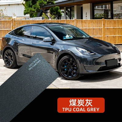 Factory wholesale TPUPPF coal gray car paint protection film self-healing high-stretch anti-scratch film (Auto Color Change Film) - ppf-tpu-coal-gray-152-15m
