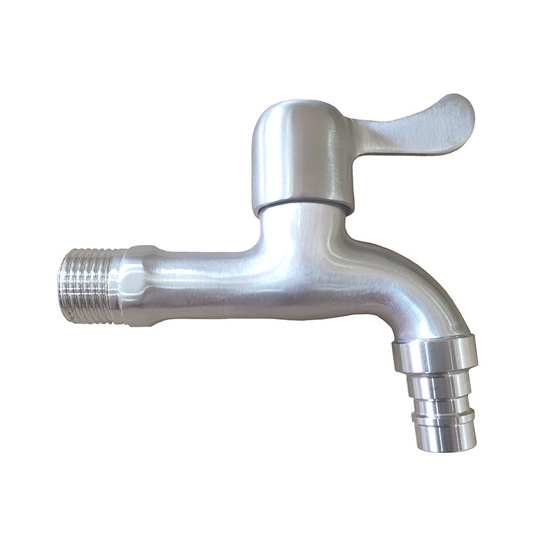 Grifos de acero inoxidable 304 lavadora Grifos especiales de piscina de trapeador alargado Grifos domésticos 4 puntos Grifos de hervir rápidamente