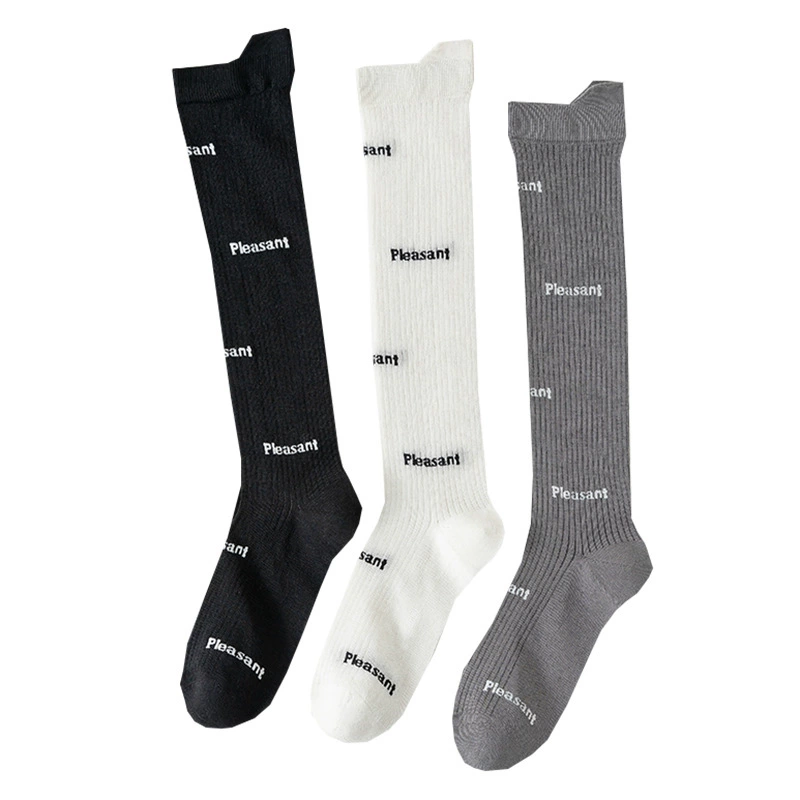 Tide, summer thin black Japanese socks, fitted