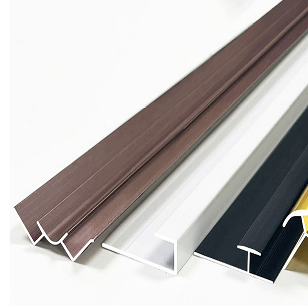 Arco circular barra de ángulo macho boca de metal sellado borde línea de decoración línea de aleación de aluminio línea de pared línea de decoración fábrica de fuente