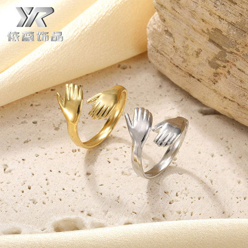 fashionable trend one size brand small design creative ring…