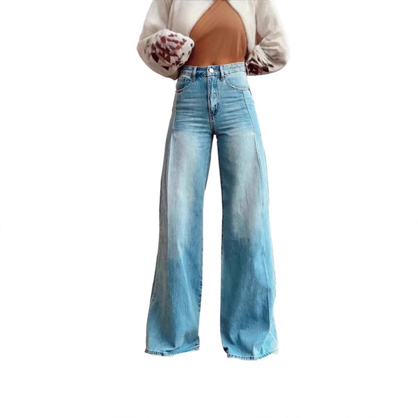 retro fashionable design denim jeans