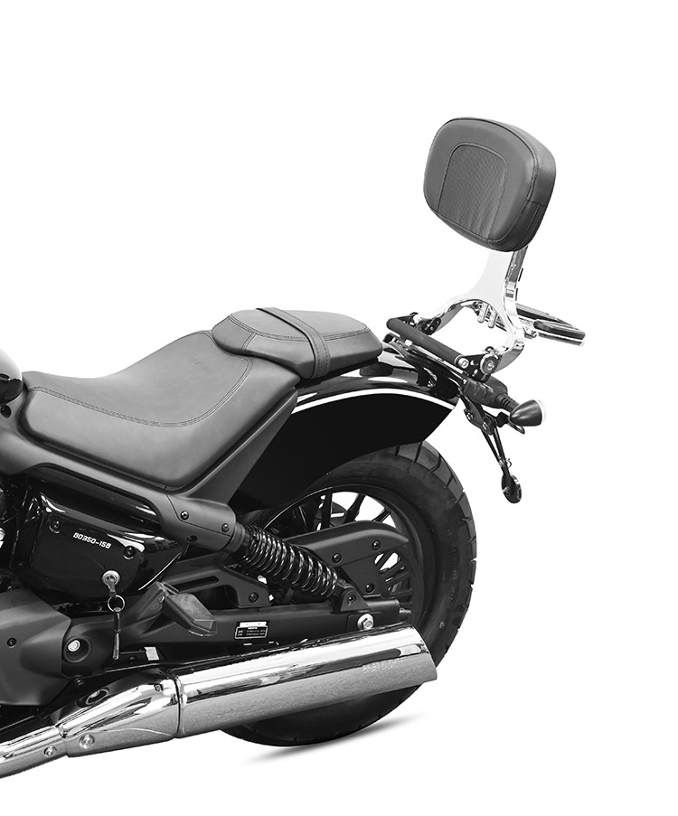 Suitable for Benda Jinjila 350 Backrest Tail Rack Rear Tail Rack Tail Wing Multifunctional Folding Backrest