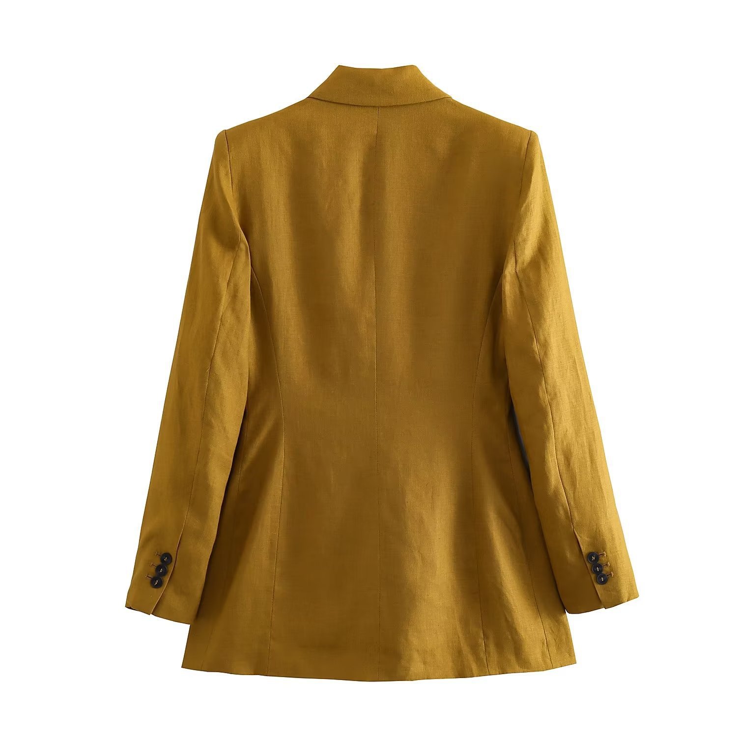 Women's Clothing new women's vest double breasted fashion top + straight pants casual suit set_voghion.com