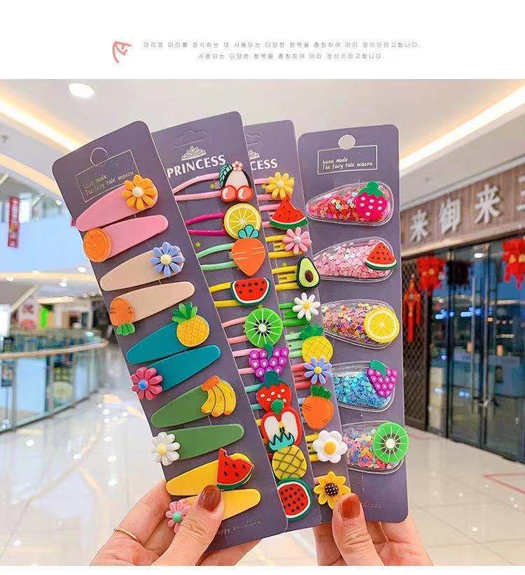 Korean Children's Jewelry Cartoon Small Clip Baby Hairpin display picture 3