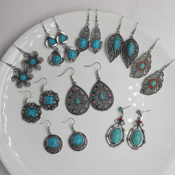 turquoise earrings