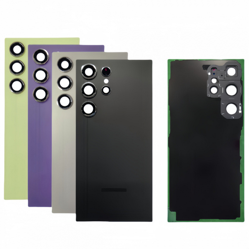 Suitable for Samsung S24 Ultra Sm-S928 Mobile Phone Battery Back Cover Glass Replacement Repair Kit Battery Cover