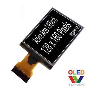 1.91inch Oled Lcd Screen 1.92inch White Light Vertical Screen 128X160 Extended Cable 30Pin Plug-In