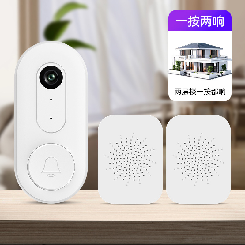 Inalámbrico doméstico comercial inteligente luz electrónica timbre de puerta llamada de ancianos recordatorio botón de emergencia máquina de agitación