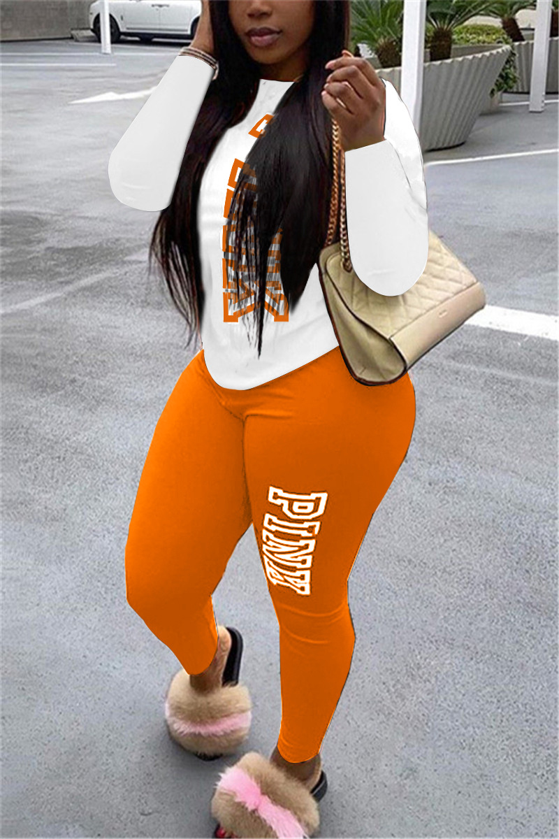 Women's fashion athleisure two-piece suit_voghion.com