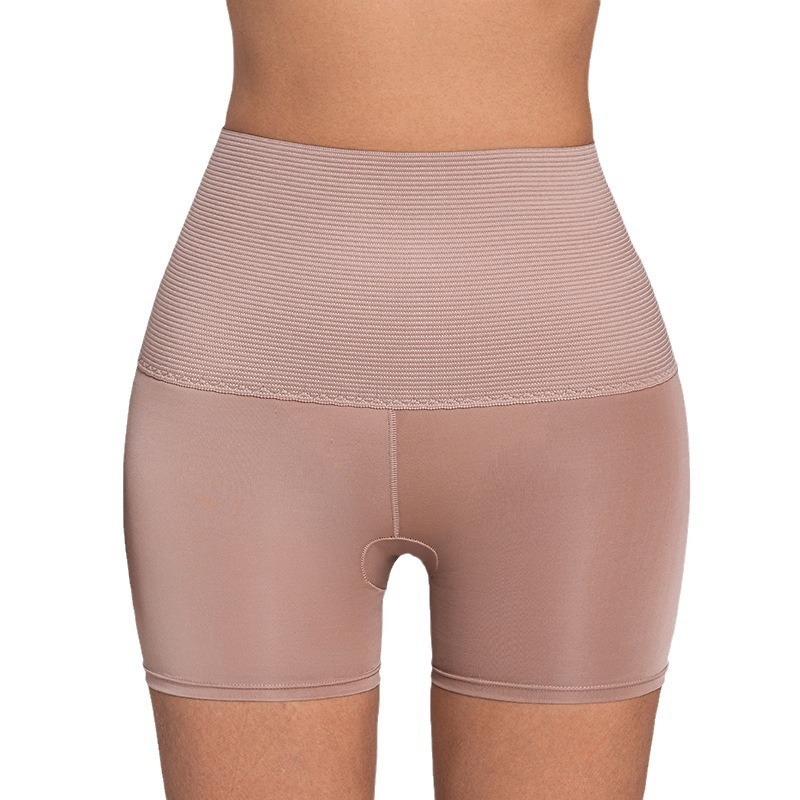 Pantalón Bóxer Moldeador de Talle Alto de Nylon, Control de Abdomen y Levantador de Glúteos