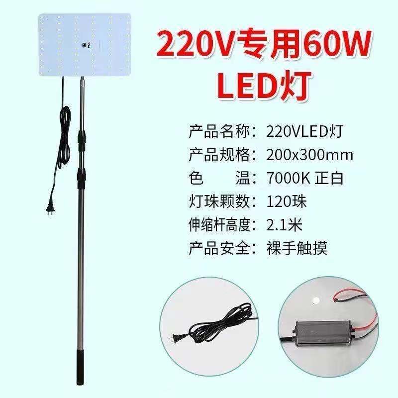 12v luz del mercado nocturno 48 v220 voltios batería carga led puesto luz súper brillante de baja tensión CC luz de emergencia exterior fábrica