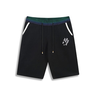 2025 Summer New Original Standard New Donkey Logo Embroidered College Style Knitted Shorts Casual Pants for Men and Women