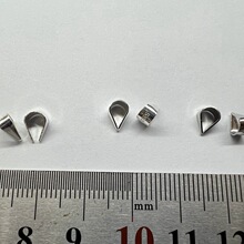925纯银吊坠扣头瓜子扣玉扣配件材料水晶翡翠挂件扣子diy玉坠夹扣