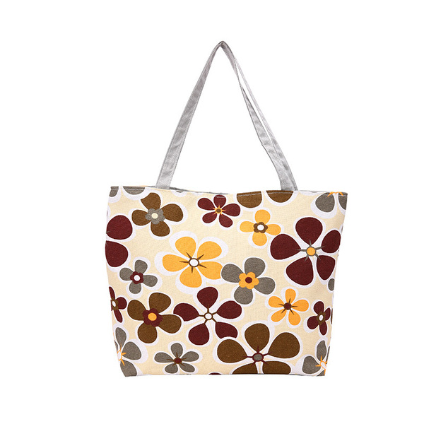 ethnic cartoon one-shoulder bag