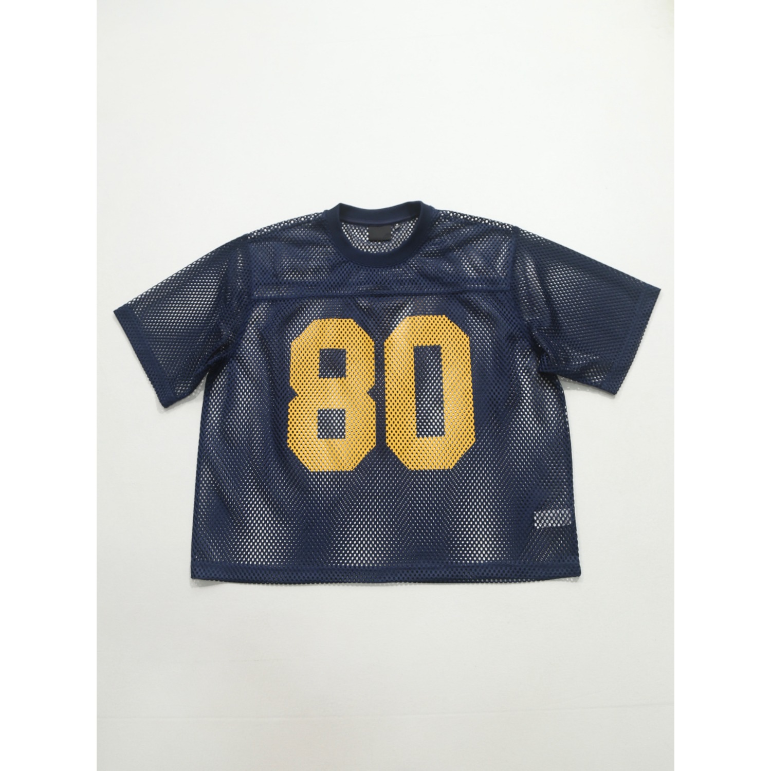 American-style Summer Digital Print Rugby Jersey With Hollow Mesh, Loose Fit, Unisex Short-sleeve T-shirt_viptrois.com