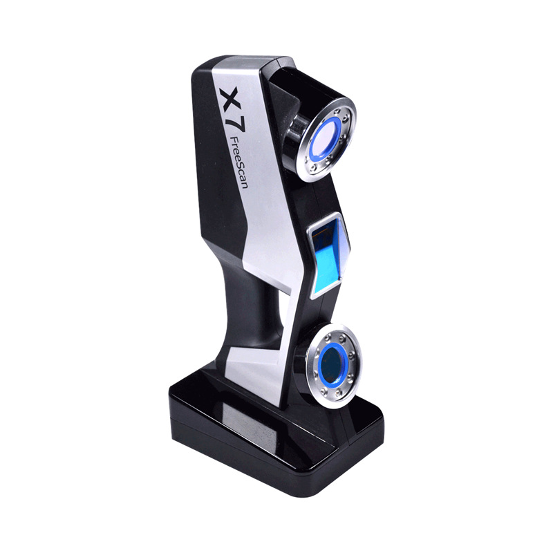 手持蓝色激光多功能双光源三维扫描仪机械模具抄数机工业测量出图
