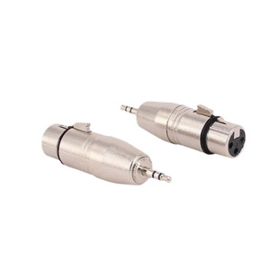 microphone cable 3.5mm revolution cannon 3-core female adapter high fidelity computer power amplifier audio signal cable plug