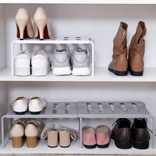 Ft Home Layered Shoe Rack Kitchen Space-saving Storage Rack Household Living Room Dormitory Plastic Shoes Slippers Storage