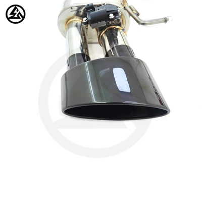Exhaust pipe C8 4.0T valve-type rear and