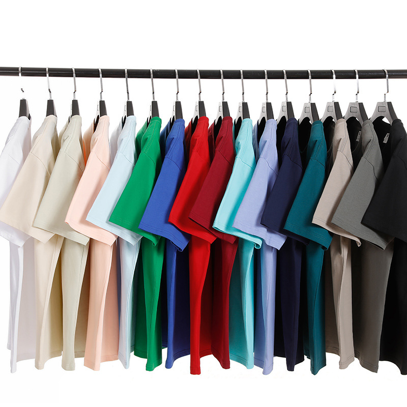 240g marca de moda de peso pesado cuello redondo de manga corta ropa de clase de construcción de grupo de algodón puro cultura camisa publicitaria ropa de trabajo ropa de trabajo camiseta personalizada