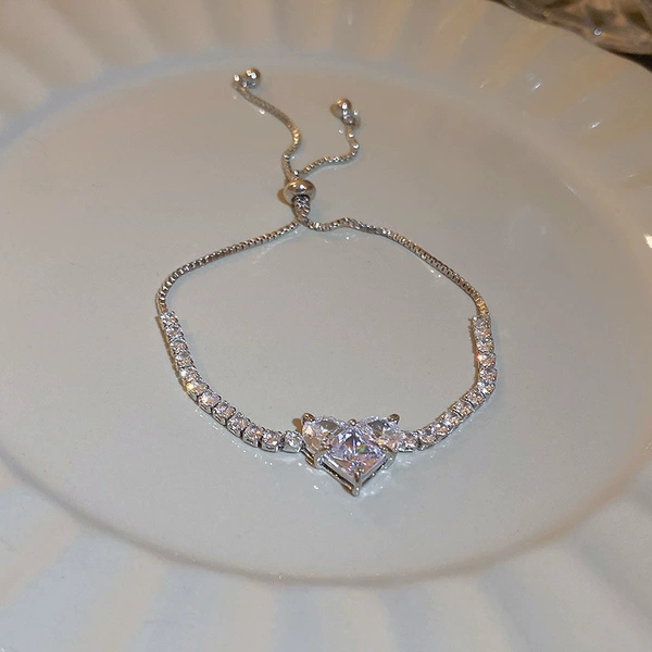 3#Bracelet-Silver Love