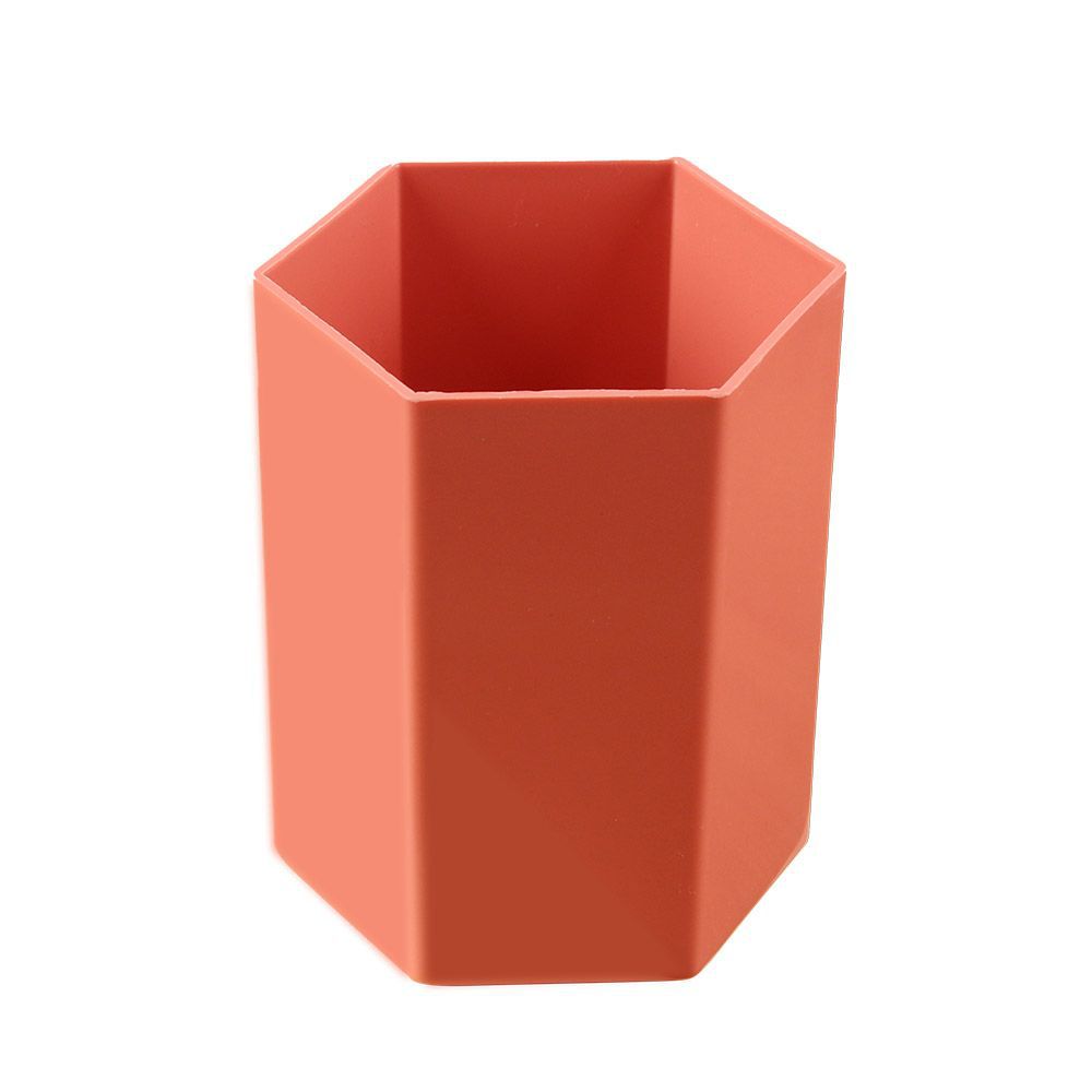 Hexagonal de plástico creativo escritorio de escritorio