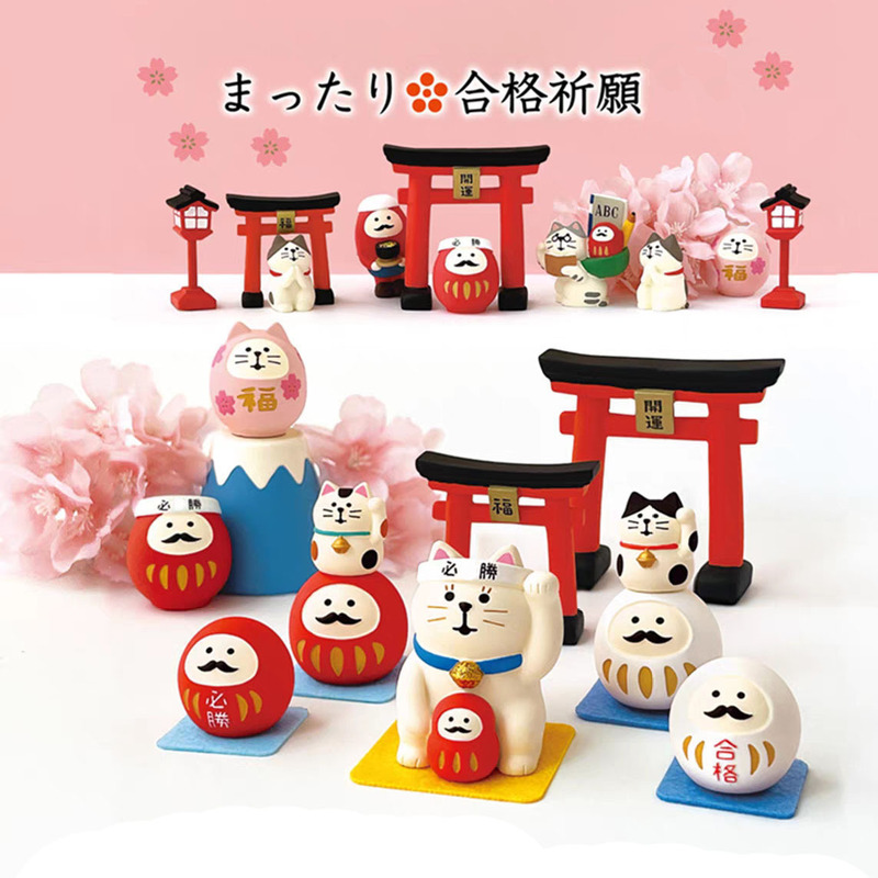 Japanese-Style Cat Figurine Zakka Creative Trendy Blind Box Figurine Ins Handmade Student Gift Resin Craft Ornament Japanese-Style Cat Figurine Zakka Creative Trendy Blind Box Figurine Ins Handmade Student Gift Resin Craft Ornament