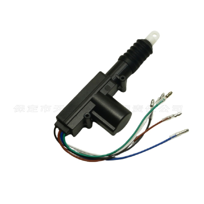 Car central control door lock 5-wire 12V motor central control lock 5-hole gun type universal main lock lock single lock