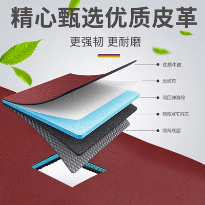 seven-seater modified interior car Trunk Mat