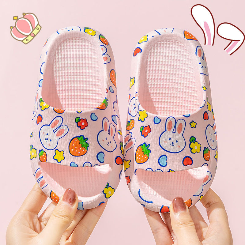 Children's Slippers for Women Summer Cute Little Princess Girls Baby Indoor Home Non-Slip Kidsren's Family Home Slippers